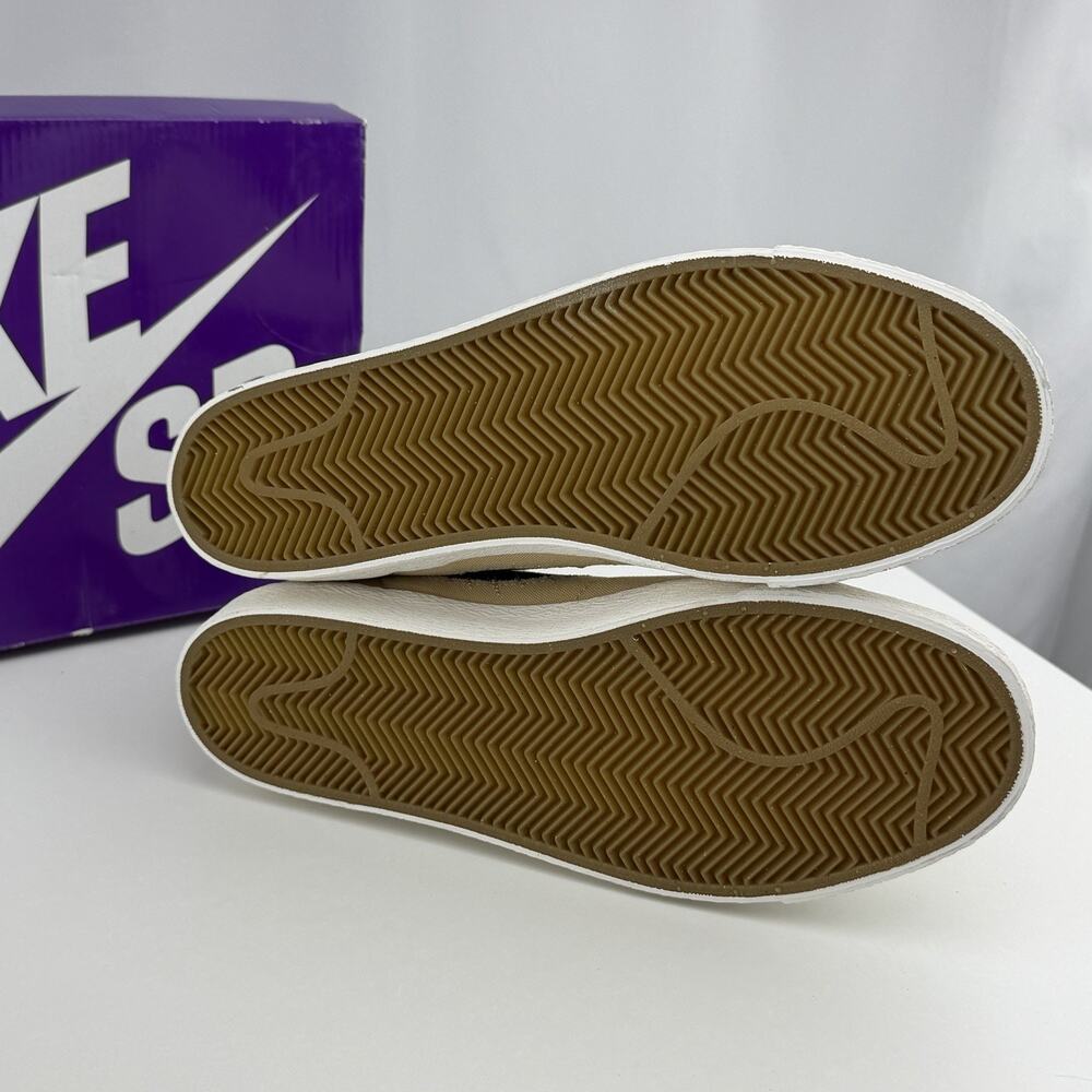 Nike SB Zoom Blazer Mid PRM Sashiko Sesame Mystic Navy CT0715-200 Size 11.5 - Picture 6 of 11